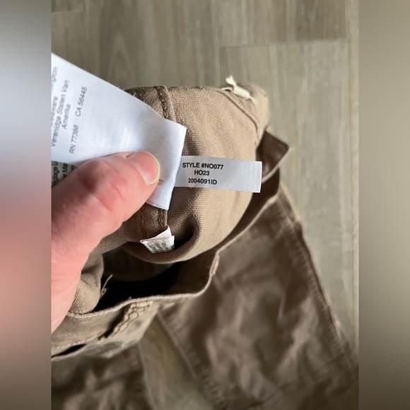 Madewell Women’s The '90s Straight Utility Pant Garment-Dyed Canvas Dark Rope 26 - Picture 8 of 9